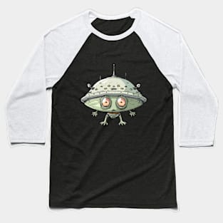 Funny UFO Baseball T-Shirt